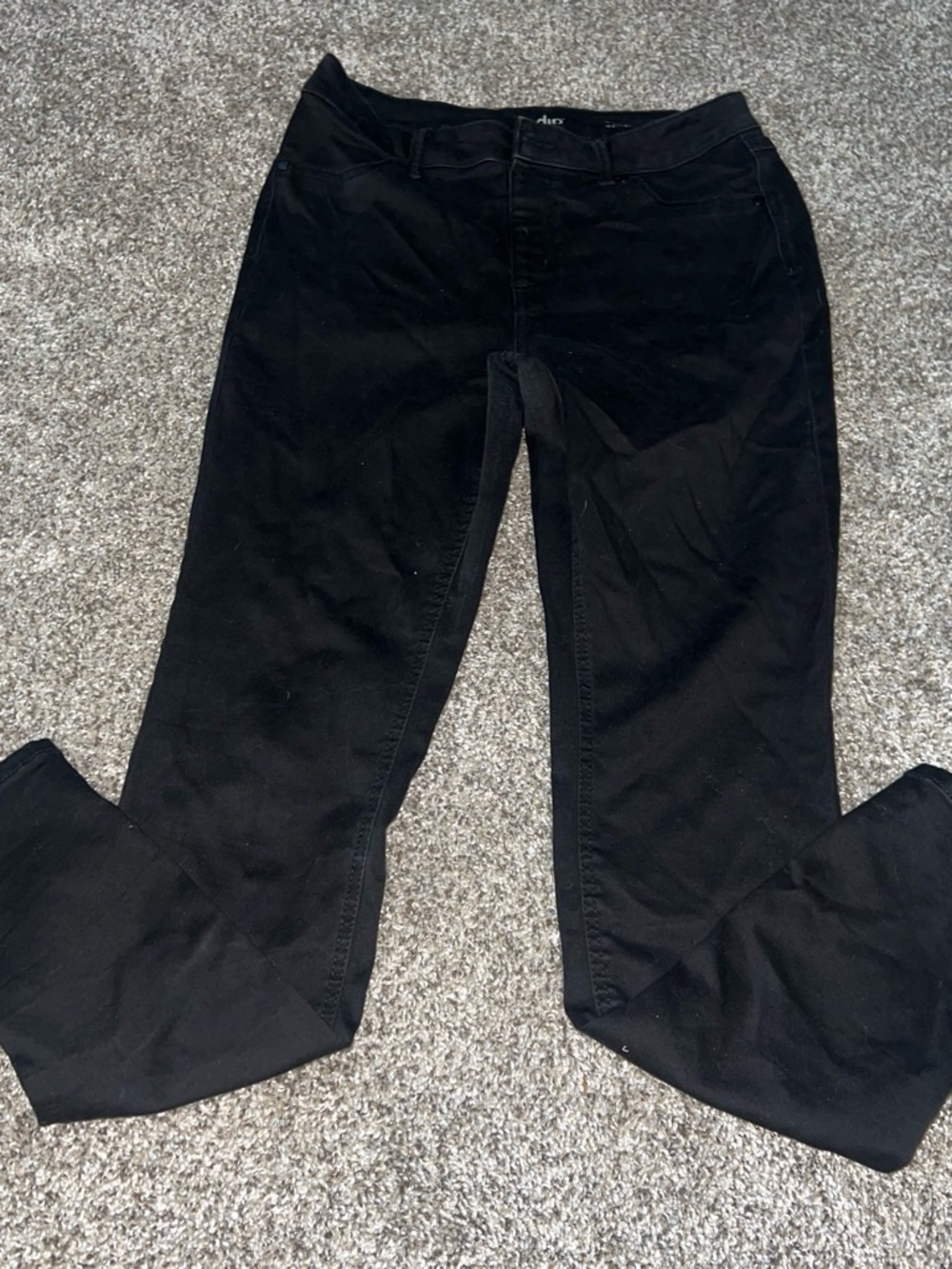 dip Black Straight Leg Pants